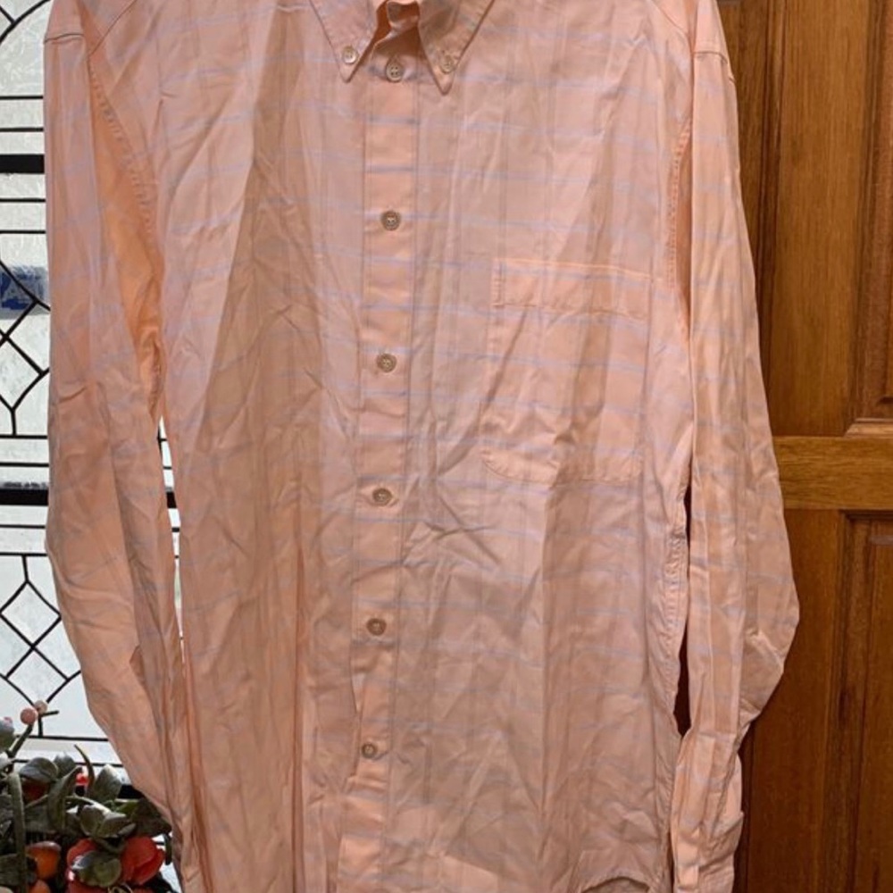 Ermenegildo Zegna Light Pink Windows pane Shirt